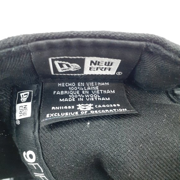 New Era Oregon Ducks Baseball Cap 100% Wool Gold Black Adjustable Snap Back Cap - Picture 14 of 16